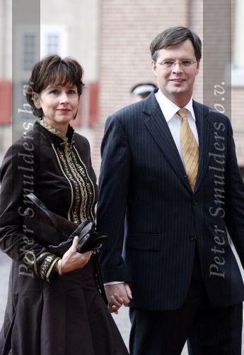 Apeldoorn, 8 Oktober 2006
Doop Prinses Leonere
Jan Peter Balkenende met zijn vrouw