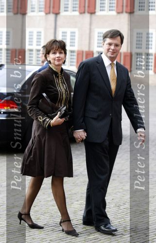 Apeldoorn, 8 Oktober 2006
Doop Prinses Leonere
Jan Peter Balkenende met zijn vrouw