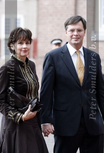Apeldoorn, 8 Oktober 2006
Doop Prinses Leonere
Jan Peter Balkenende met zijn vrouw