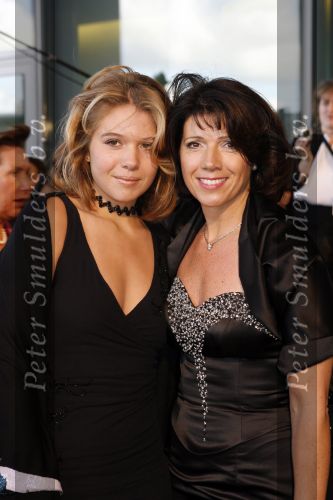 Rotterdam 7 oktober 2006
Premiere Cats in nieuwe Luxor.
Janke Dekker met dochter