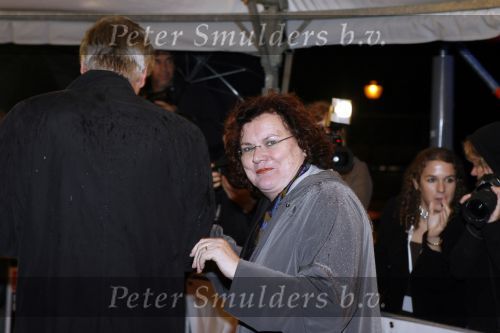 Utrecht 6 oktober 2006
Uitreiking gouden kalveren.
Jeltje Nieuwenhoven