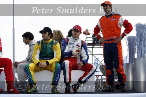 Zandvoort 1 oktober 2006
A1 GP op zanvoort.
rijders parade. Jeroen Bleekemolen
