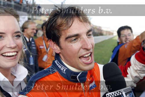 Zandvoort 1 oktober 2006
A1 Grand Prix op zandvoort
Jeroen Bleekemolen  met vriendin