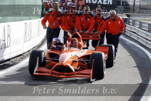 Zandvoort 1 oktober 2006
A1 Grand prix.
 Jeroen Bleekemolen