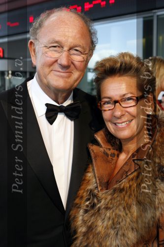 Rotterdam 7 oktober 2006
Premiere Cats in nieuwe Luxor.
Joop v d Ende met zijn vrouw Janine
