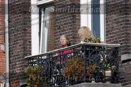 Amsterdam 11 oktober 2006
Josine v dalsum op balkom vaan haar appartement.