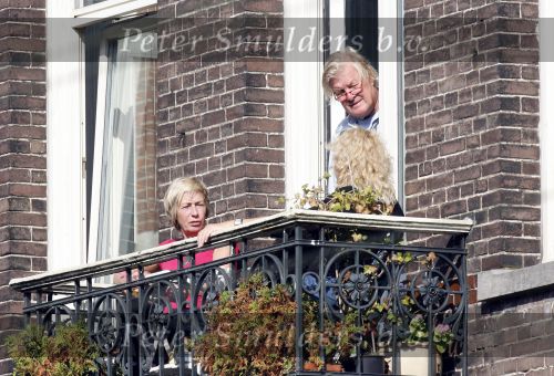 Amsterdam 11 oktober 2006
Josine v dalsum op balkon van haar appartement.John v d Rest