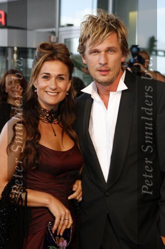 Rotterdam 7 oktober 2006
Premiere Cats in nieuwe Luxor.
Laura Vlasblom met vriend