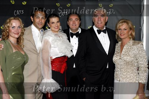 Rotterdam 7 oktober 2006
Premiere Cats in het nieuwe luxor.
cast cats met oa Marco Bakker  Anouk v Nes en Anita Meier en Erwin v Lambaart en Lone v Roosendaal