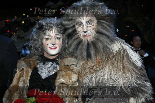 Rotterdam 7 oktober 2006
Premiere Cats in het nieuwe luxor.
Marco Bakker en Anita Meier