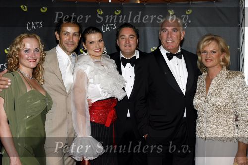 Rotterdam 7 oktober 2006
Premiere Cats in het nieuwe luxor.
cast cats met oa Marco Bakker  Anouk v Nes en Anita Meier en Erwin v Lambaart en Lone v Roosendaal