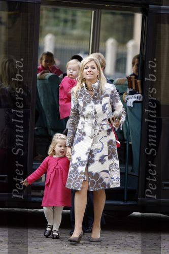 Apeldoorn 8 oktober 2006
Doop Prinses Leonore in het Loo in Apeldoorn.
Prinses Maxima met Prins Willem Alexander Prinses Alexia en Prinses Amalia
Peter Smulders bv