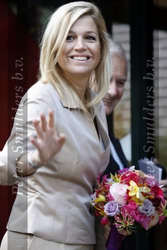 Amsterdam 28 september 2006
Maxima op bezoek bij het tropenmuseum.