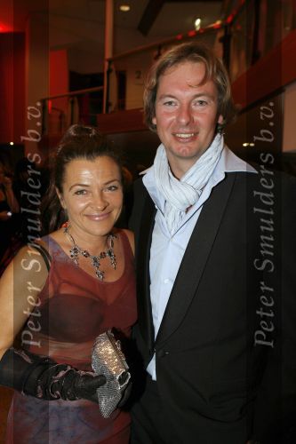 Hoorn 11 oktober 2006
Premiere wat zien ik in schouwburg Hoorn.
 Mylene de la Haye met vriend
