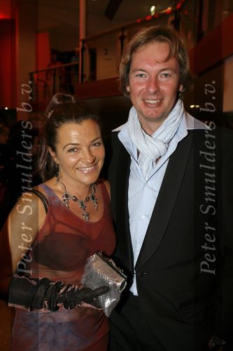 Hoorn 11 oktober 2006
Premiere wat zien ik in schouwburg Hoorn.
 Mylene de la Haye met vriend
