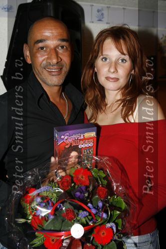 Amsterdam 26 september 2006
Presentatie dvd Sylvia Millecam.
Nol Millecam met zijn vriendin