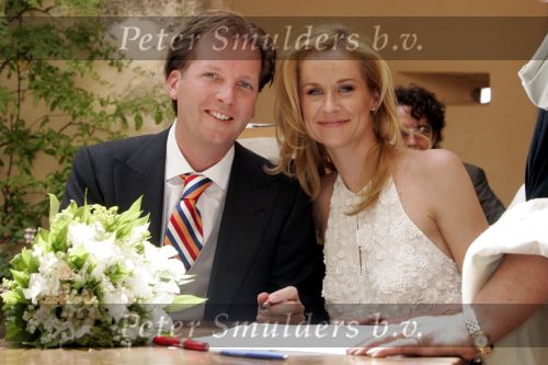 Frankrijk 16 juli 2004
Trouwen Paulien Huizinga en Michiel Mol.