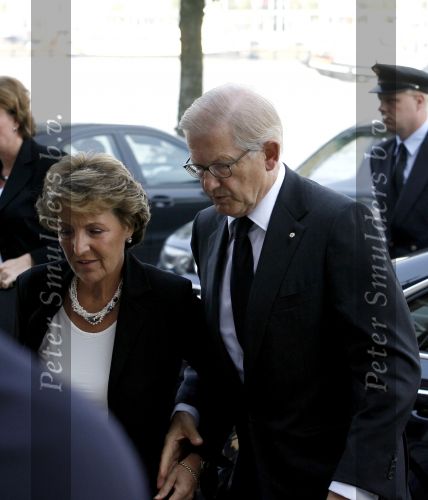 Rotterdam 16 september 2006
Herdenkingsdienst voor hr v Vollenhoven in Hulskamp gebouw.
Prinses Margriet en pieter v Vollenhoven