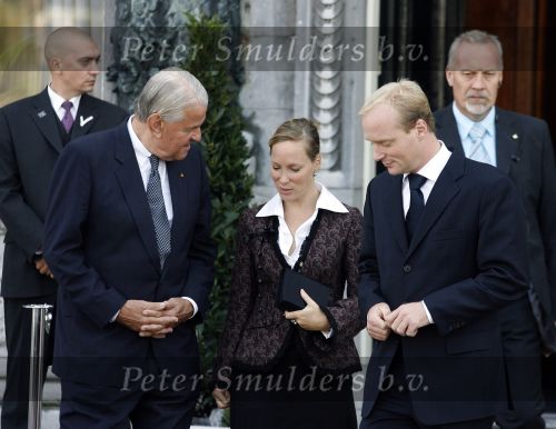 Rotterdam 16 september 2006
Herdenkingsdienst voor hr v Vollenhoven in Hulskamp gebouw.
Prinses Margarita en Prins Carlos