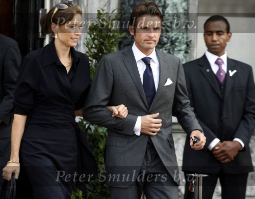 Rotterdam 16 september 2006
Herdenkingsdienst voor hr v Vollenhoven in Hulskamp gebouw.
Prins Maurits en Prinses Marilene.