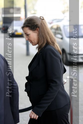 Rotterdam 16 september 2006
Herdenkingsdienst voor hr v Vollenhoven in Hulskamp gebouw.
Prinses  Anita zwanger