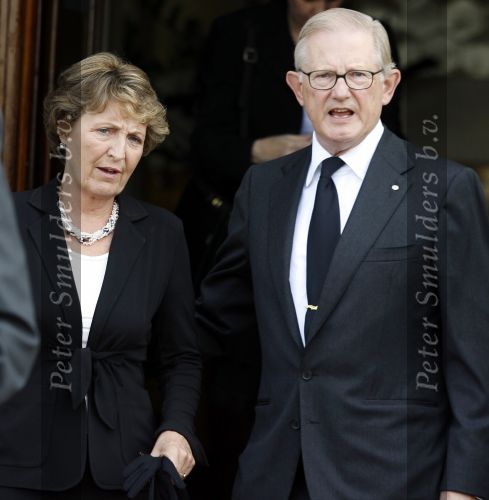 Rotterdam 16 september 2006
Herdenkingsdienst voor hr v Vollenhoven in Hulskamp gebouw.
Prinses Margriet en Pieter v Vollenhoven