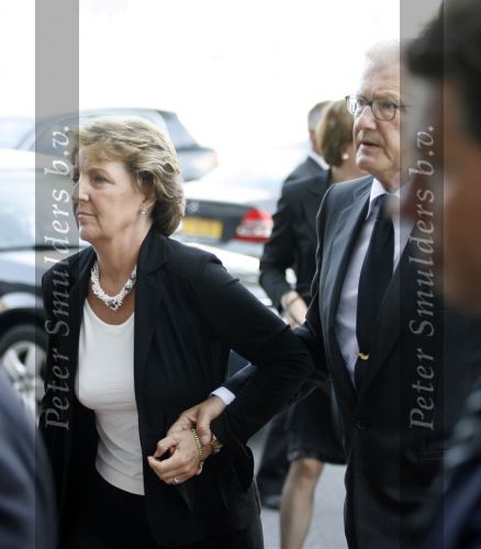 Rotterdam 16 september 2006
Herdenkingsdienst voor hr v Vollenhoven in Hulskamp gebouw.
Prinses Margriet en pieter v Vollenhoven