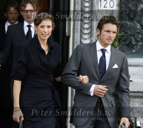Rotterdam 16 september 2006
Herdenkingsdienst voor hr v Vollenhoven in Hulskamp gebouw.
Prins Maurits en Prinses Marilene.