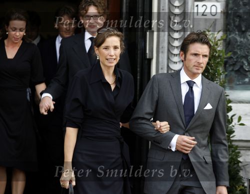 Rotterdam 16 september 2006
Herdenkingsdienst voor hr v Vollenhoven in Hulskamp gebouw.
Prins Maurits en Prinses Marilene.
