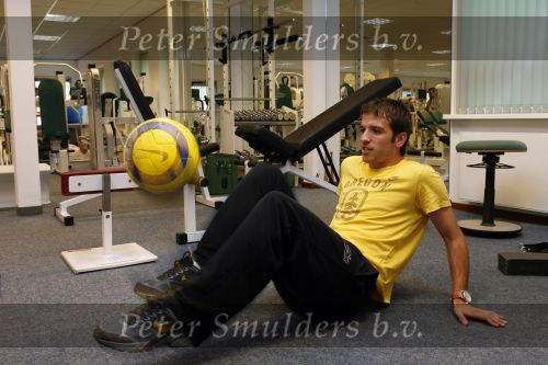 Beverwijk 4 oktober 2006
Rafael v d Vaart aan het revalideren na heup blessure.