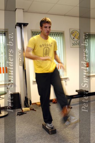 Beverwijk 4 oktober 2006
Rafael v d Vaart aan het revalideren na heup blessure.