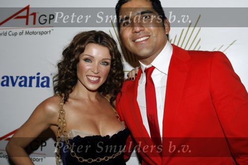 Amsterdam 30 september 2006
Openingsfeest A1 grand Prinx in Onassis.
  Danni Minoque   Rodrigo Otazu