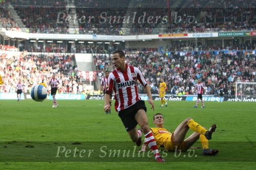 Eindhoven, 20 Oktober 2006 
Kompetitiewedstrijd PSV-Roda JC Seizoen 2006/2007
Eindstand 4-1
Roy Beerens