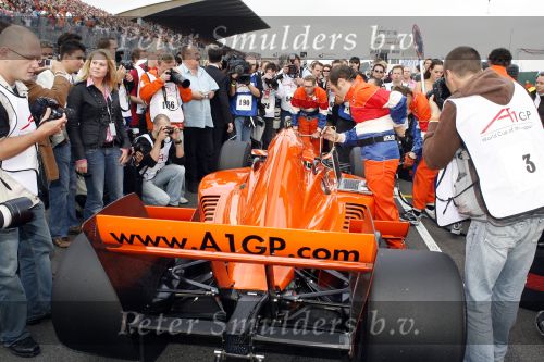 Zandvoort 1 oktober 2006
A1 Grand prix.
team nederland