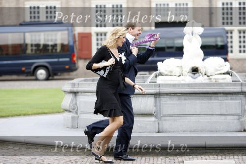 Apeldoorn 8 oktober 2006
Doop Prinses Leonore in het Loo in Apeldoorn.
Vanessa Loudon en haar man Janus Smalbraak.
Peter Smulders bv