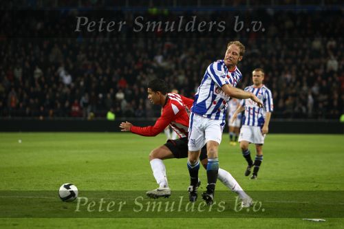 Eindhoven, 17 Oktober 2009 Kompetitiewedstrijd PSV-SC Heerenveen,
eindstand 1-0 Seizoen 2009/2010
Jonayhan Reis
Foto Junior Smulders