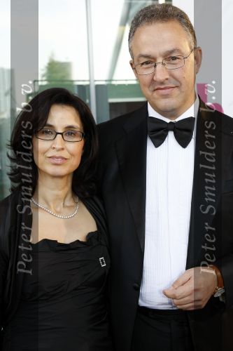 Rotterdam 27 september 2009
Premiere Haispray in het nieuwe Luxor. 
Ahmed Aboutaleb met vrouw