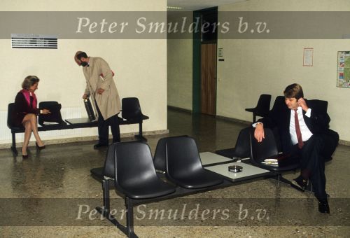Baden bei Wien, 24 September 1990
Arthur Oostwegel bij de rechtbank samen met zijn bijn a ex-vrouw Marjon Lambriks