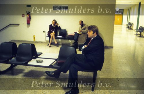 Baden bei Wien, 24 September 1990
Arthur Oostwegel bij de rechtbank samen met zijn bijn a ex-vrouw Marjon Lambriks
