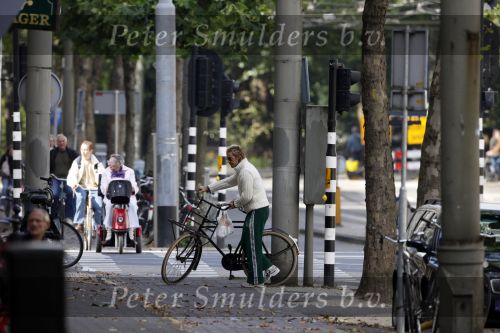 Amsterdam 22 september 2009
Chris Zegers op de fiets.