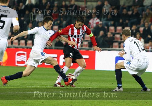 Eindhoven, 22 Oktober 2009
UEFA Europa League Seizoen 2009/2010
PSV-FC Kopenhagen, eindstand 1-0
Ibrahim Afellay
Foto Junior Smulders