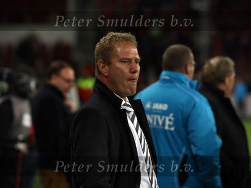 Eindhoven, 17 Oktober 2009 Kompetitiewedstrijd PSV-SC Heerenveen,
eindstand 1-0
Interim trainer Jan de Jonge
Foto Junior Smulders
