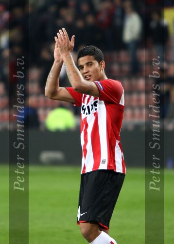Eindhoven, 22 Oktober 2009
UEFA Europa League Seizoen 2009/2010
PSV-FC Kopenhagen, eindstand 1-0
Jonathan Reis
Foto Junior Smulders
