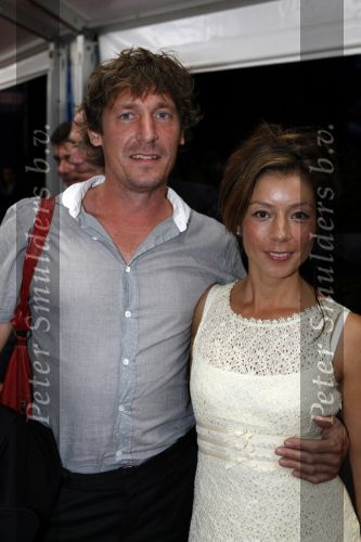 Utrecht 23 september 2009
Premiere Tramontana tijdens de filmdagen. Nadja Hupscher met vriend
Peter Smulders bv