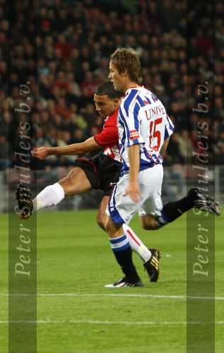 Eindhoven, 17 Oktober 2009 Kompetitiewedstrijd PSV-SC Heerenveen,
eindstand 1-0 Seizoen 2009/2010
Nordin Amrabat
Foto Junior Smulders