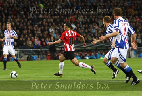 Eindhoven, 17 Oktober 2009 Kompetitiewedstrijd PSV-SC Heerenveen,
eindstand 1-0 Seizoen 2009/2010
Nordin Amrabat
Foto Junior Smulders