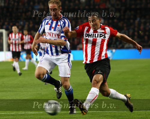 Eindhoven, 17 Oktober 2009 Kompetitiewedstrijd PSV-SC Heerenveen,
eindstand 1-0 Seizoen 2009/2010
Nordin Amrabat
Foto Junior Smulders