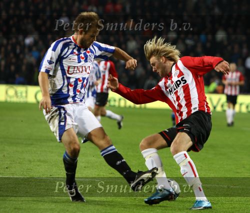 Eindhoven, 17 Oktober 2009 Kompetitiewedstrijd PSV-SC Heerenveen,
eindstand 1-0 Seizoen 2009/2010
Ola Toivonen
Foto Junior Smulders