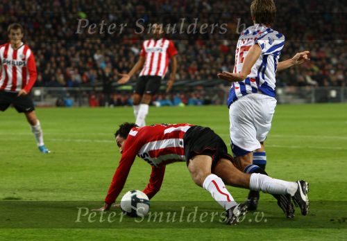 Eindhoven, 17 Oktober 2009 Kompetitiewedstrijd PSV-SC Heerenveen,
eindstand 1-0 Seizoen 2009/2010
Otman Bakkal
Foto Junior Smulders