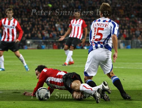 Eindhoven, 17 Oktober 2009 Kompetitiewedstrijd PSV-SC Heerenveen,
eindstand 1-0 Seizoen 2009/2010
Otman Bakkal
Foto Junior Smulders